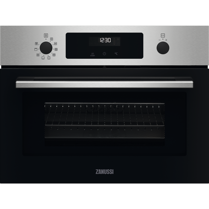 Forno compacto Inox de 43 l com esmalte fácil de limpar -