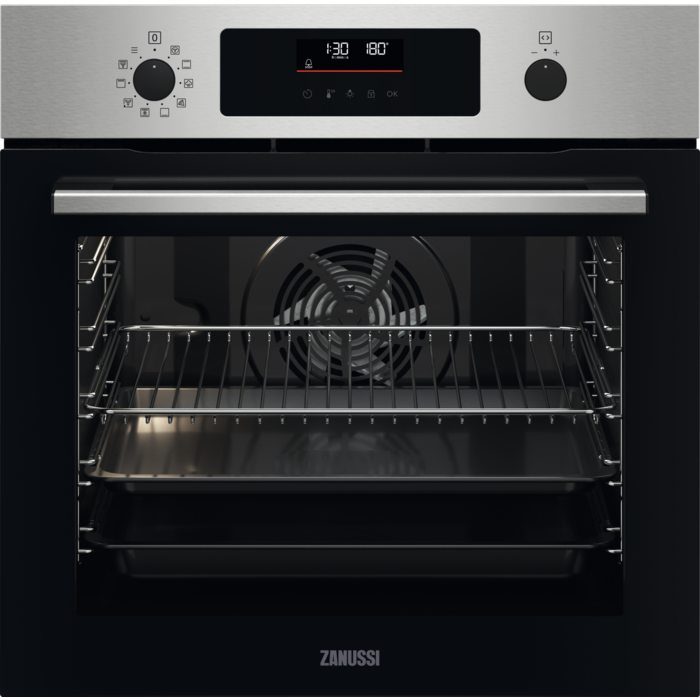 Forno Inox anti dedadas de 72 l com limpeza pirolítica A+